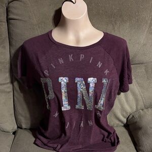PINK Victoria's Secret Violet Tee
